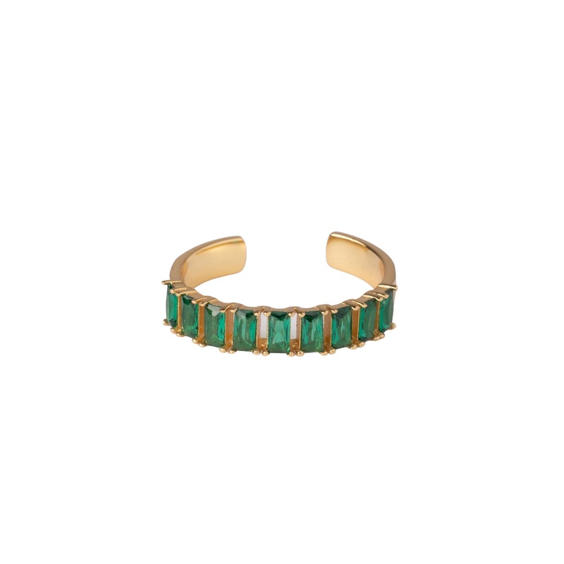 Elly Lou Celestial Ring- Green