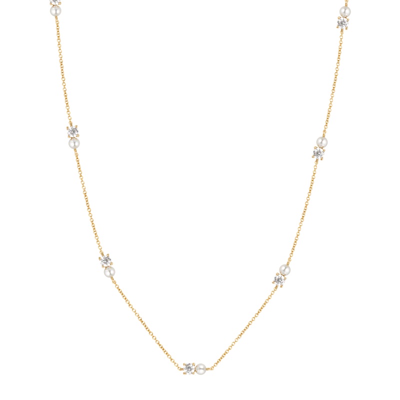 Georgini Snow Drop Necklace - Gold