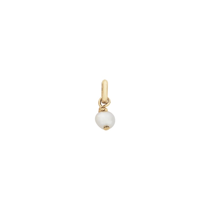 Kirstin Ash Freshwater Pearl (June) Cream Charm- Gold