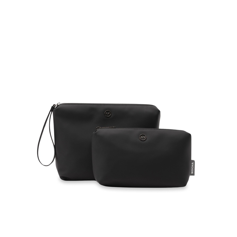 Mocha Oakley Overnight Pouches- Black