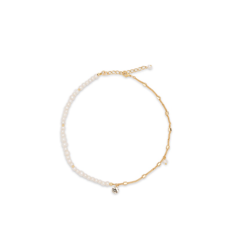 Mocha Reborn Lucy Pearl Necklace
