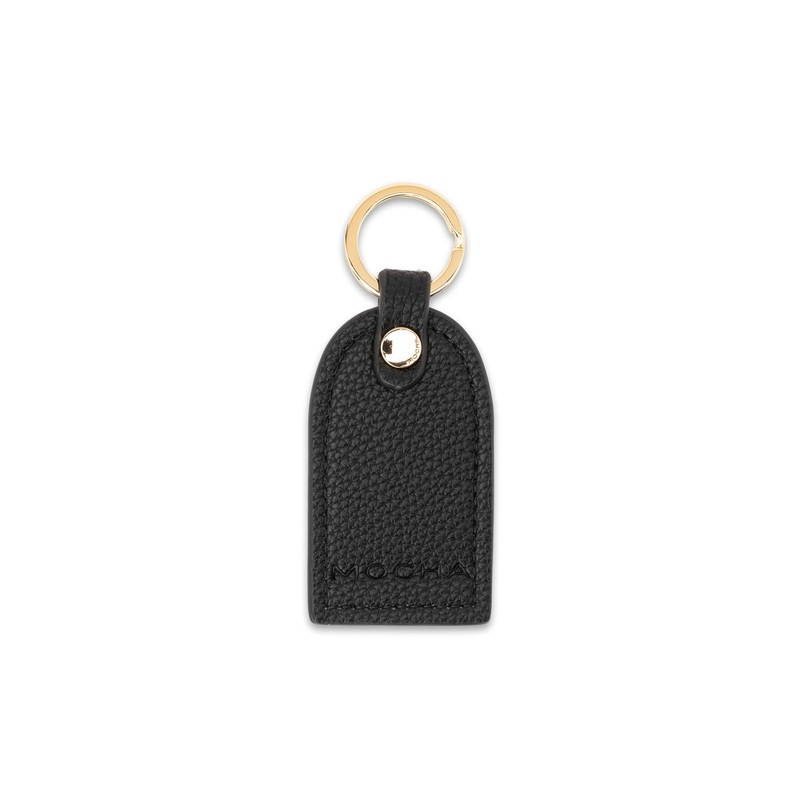 Mocha Sienna Arch Keyring- Black