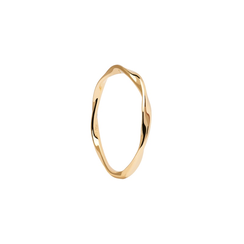 PDPAOLA Spiral Ring - Gold