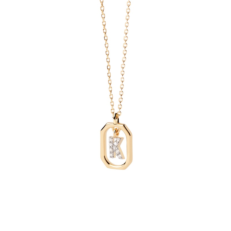 PDPDAOLA Mini Letter 'K' Necklace