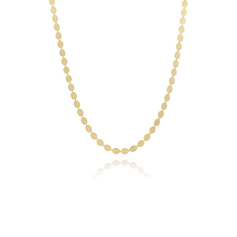 Rachel Jackson Sunburst Chain Necklace- Gold