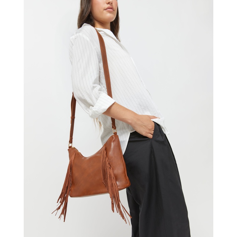 Evi bolso bandolera con flecos