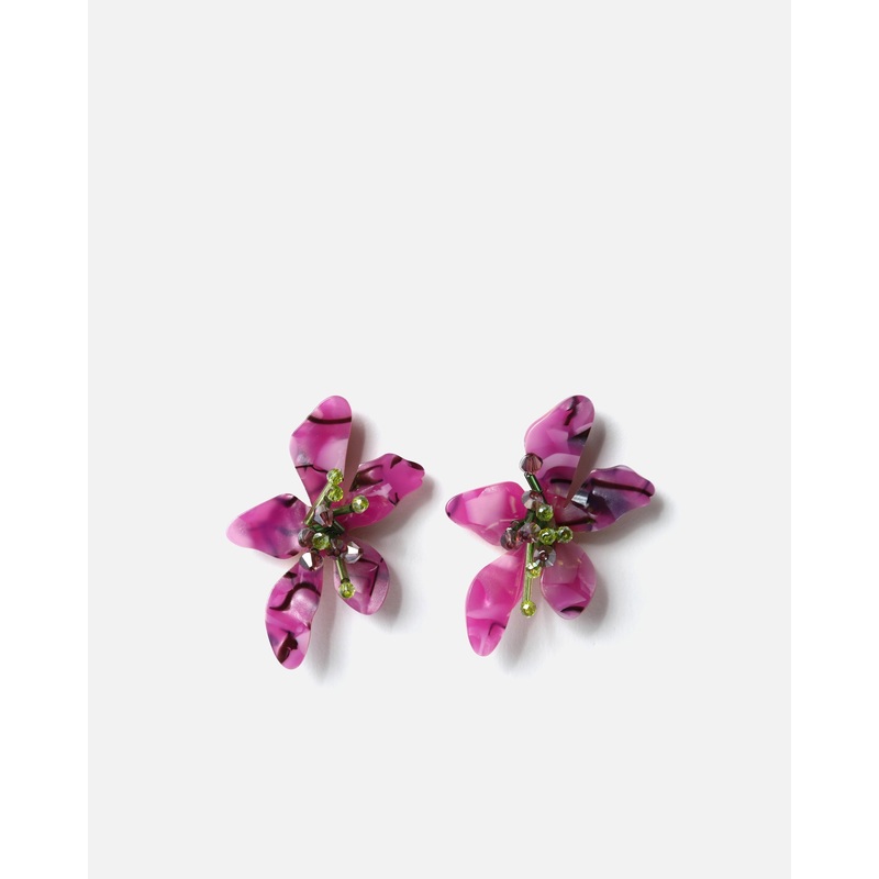 Fiorella pendientes con forma de flor