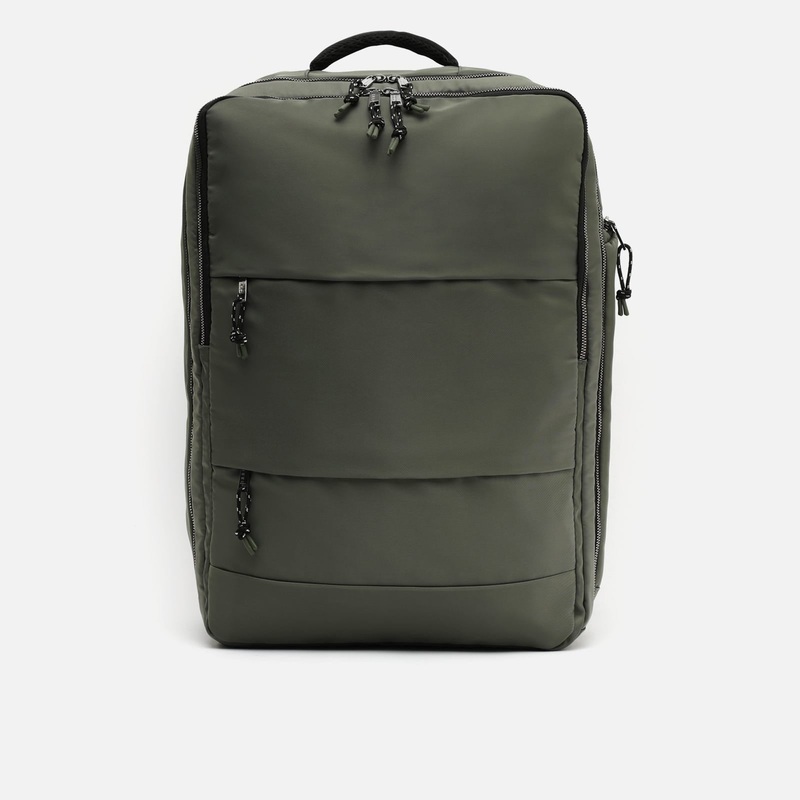 Hadari mochila grande de viaje en nylon con bolsillo para porttil (17,3")