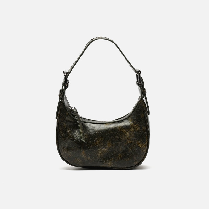 Iloas bolso de hombro con asa regulable y detalles metlicos