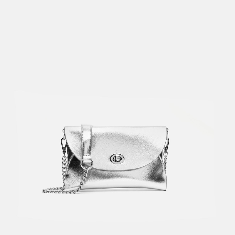 Lijia-1 bolso bandolera mini de fiesta metalizado