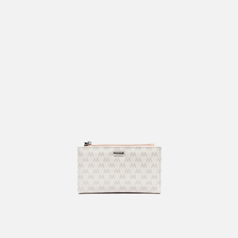 Monogram monedero pequeo con estampado monogram