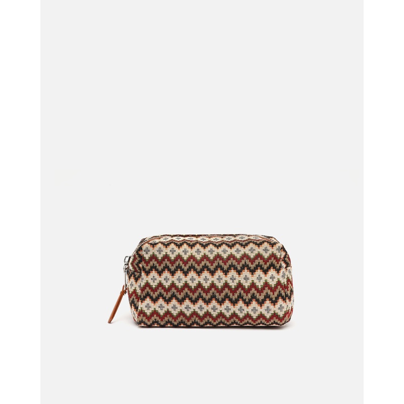 Penji neceser con estampado jacquard