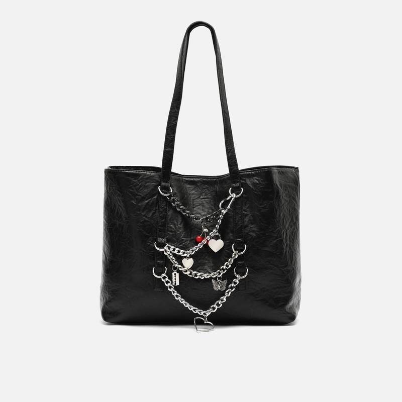 Zoya bolso shopper grande con cadenas decorativas