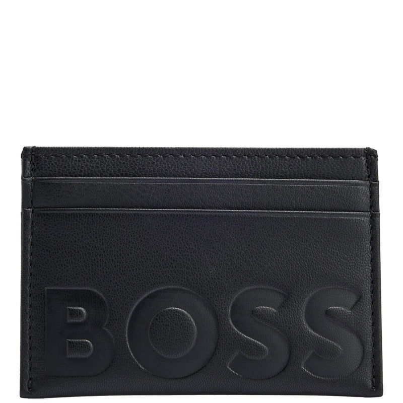 BOSS Big - Kreditkartenetui 4cc Leder 10 cm (black)