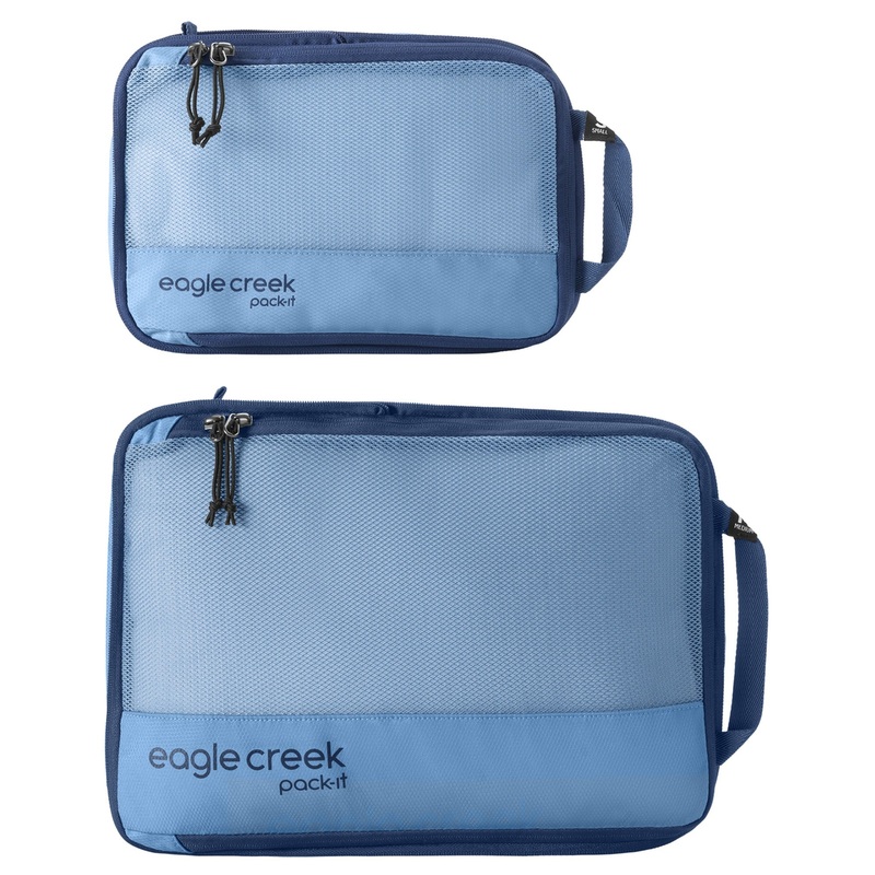 Eagle Creek Pack-It Reveal Compression Cube Set S/M 2tlg. - Packsack (blue dawn)