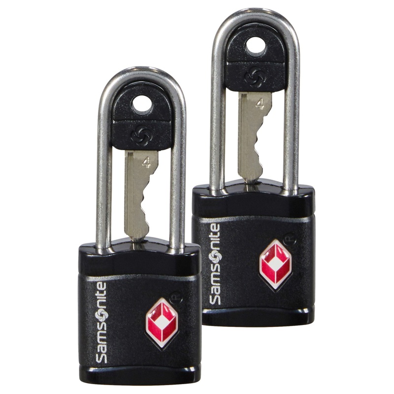 Samsonite Travel Safe Key Lock TSA 2tlg. Schlssel - Schloss (schwarz)
