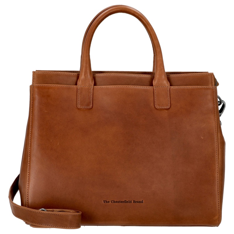 The Chesterfield Brand Rivera - Henkeltasche 14" 34 cm (cognac)