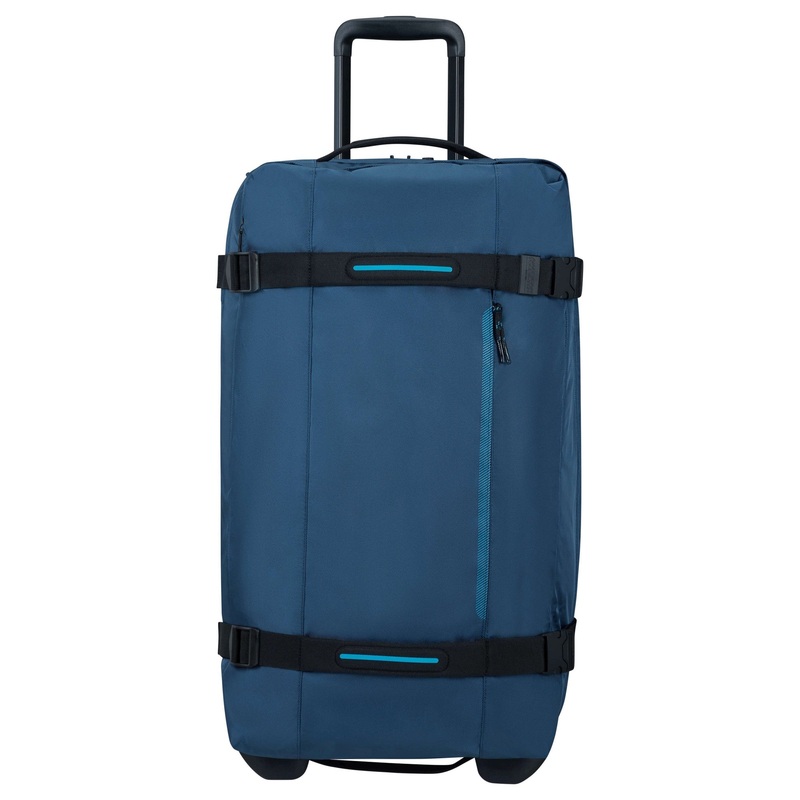 American Tourister Urban Track - Rollenreisetasche M 68 cm (blau)