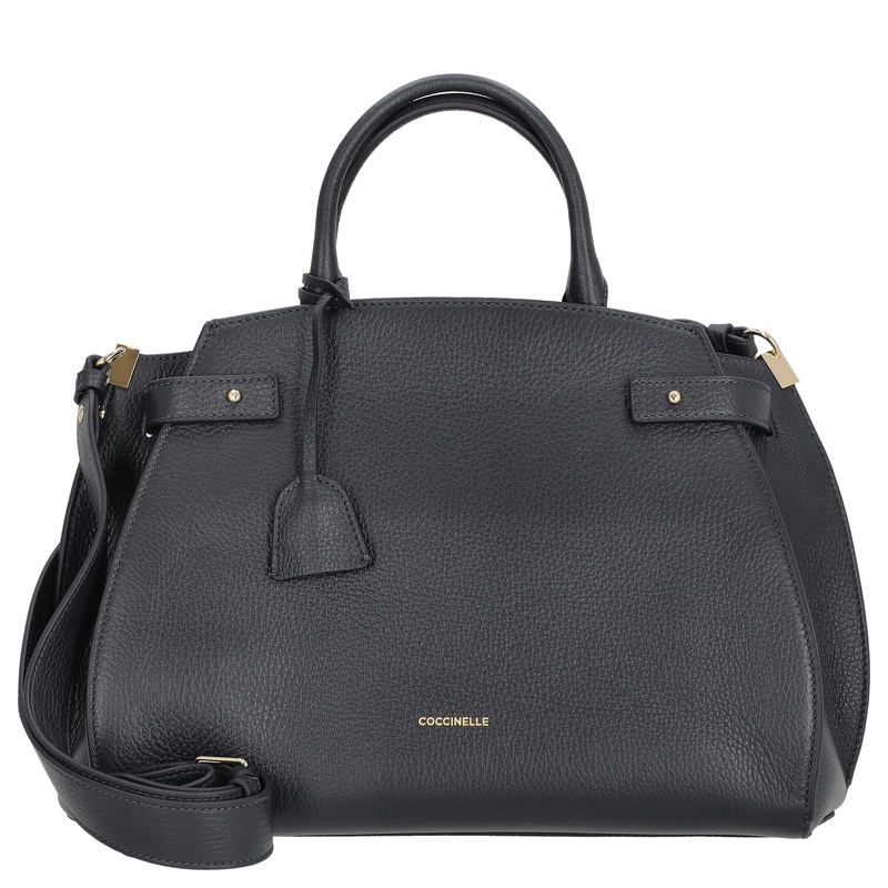 Coccinelle Kliche - Henkeltasche 36 cm (midnight blue)