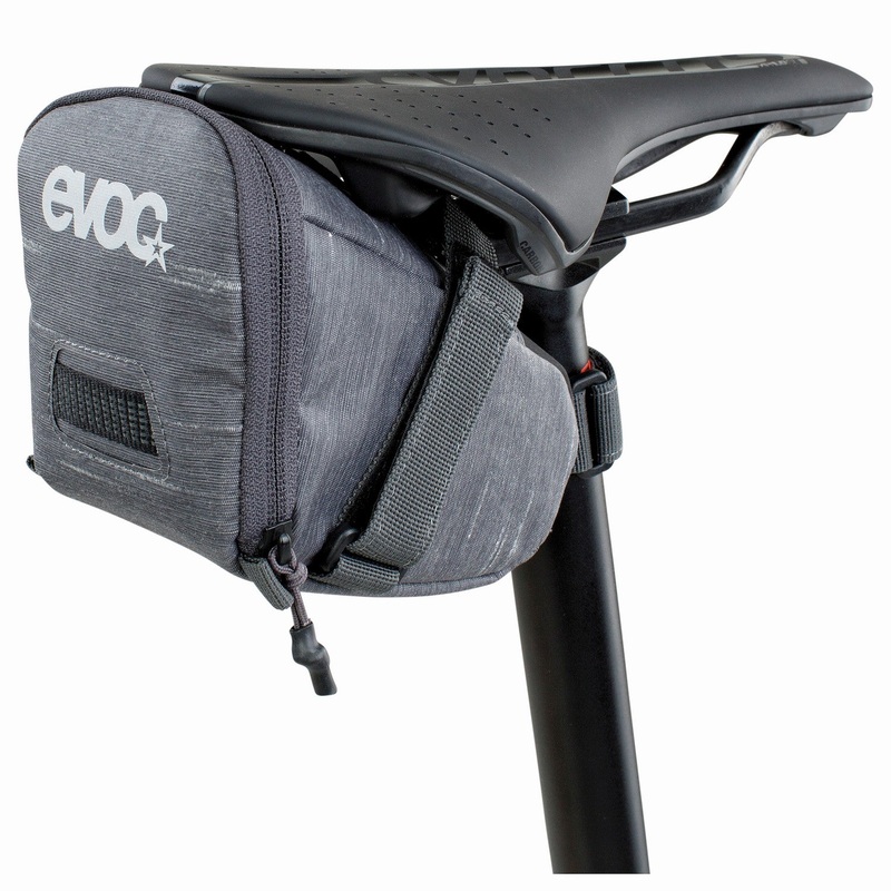 Evoc Seat Bag Tour 1 Satteltasche - Fahrradtasche 1L 17 cm (carbon grey, L)