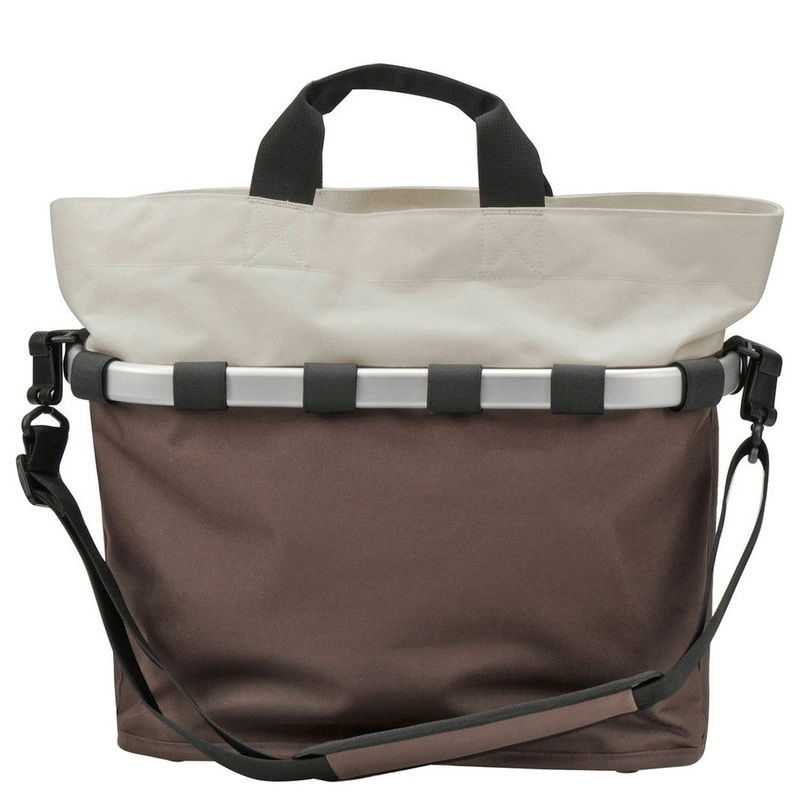 KLICKfix reisenthel Bikebasket Oval M - Gepcktrgerkorb (mocca)