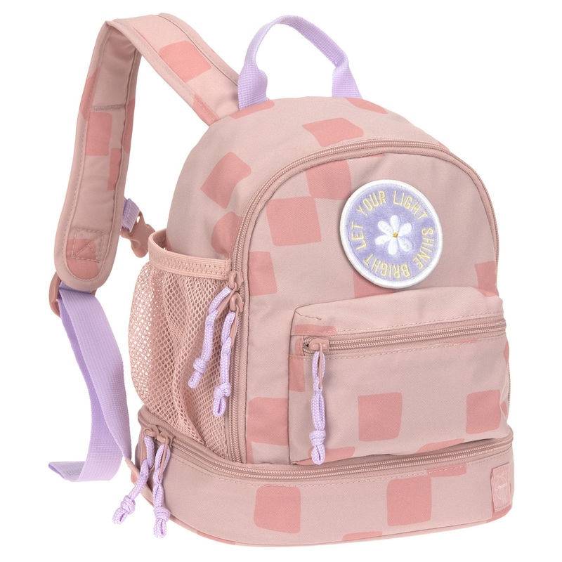Lssig Mini Pattern Party - Kindergartenrucksack 27 cm (rose)