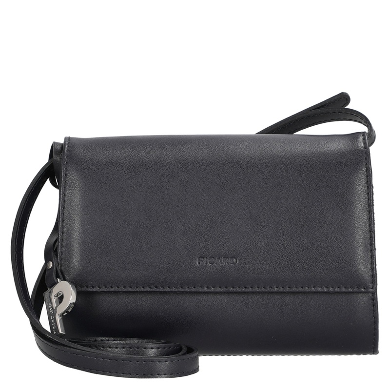 Picard Auguri - Abendtasche 19 cm Rindsleder (ozean)