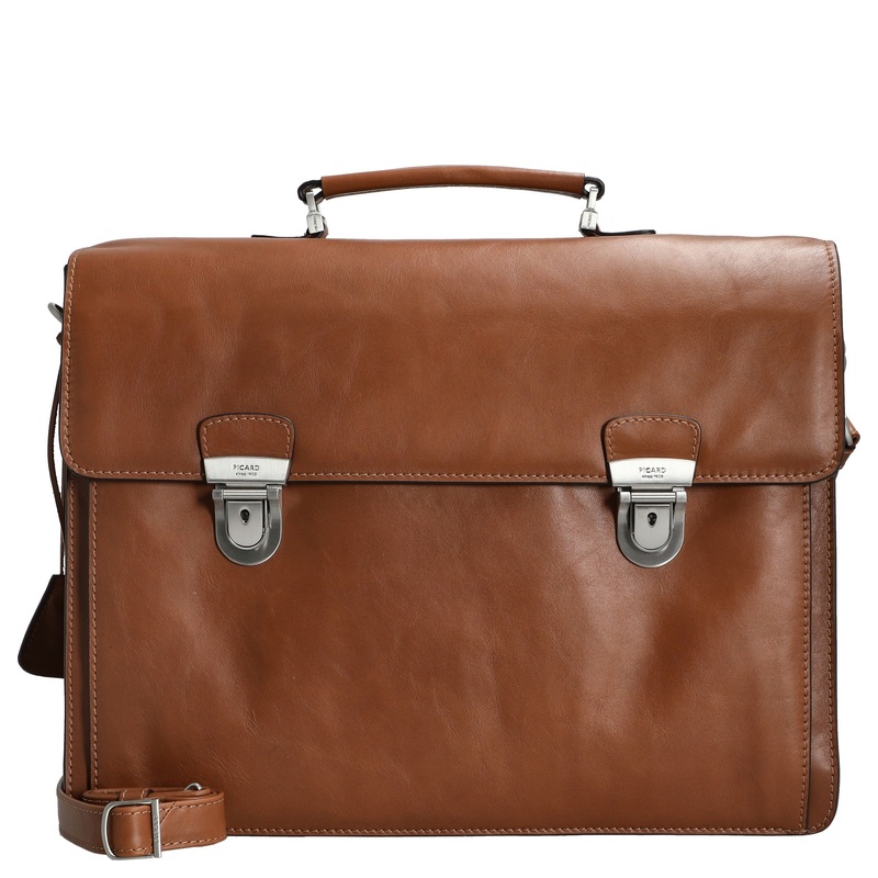 Picard Toscana - Aktentasche 15" 42 cm (camel)