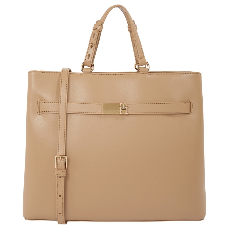 Tommy Hilfiger Heritage - Henkeltasche 34 cm (safari canvas)