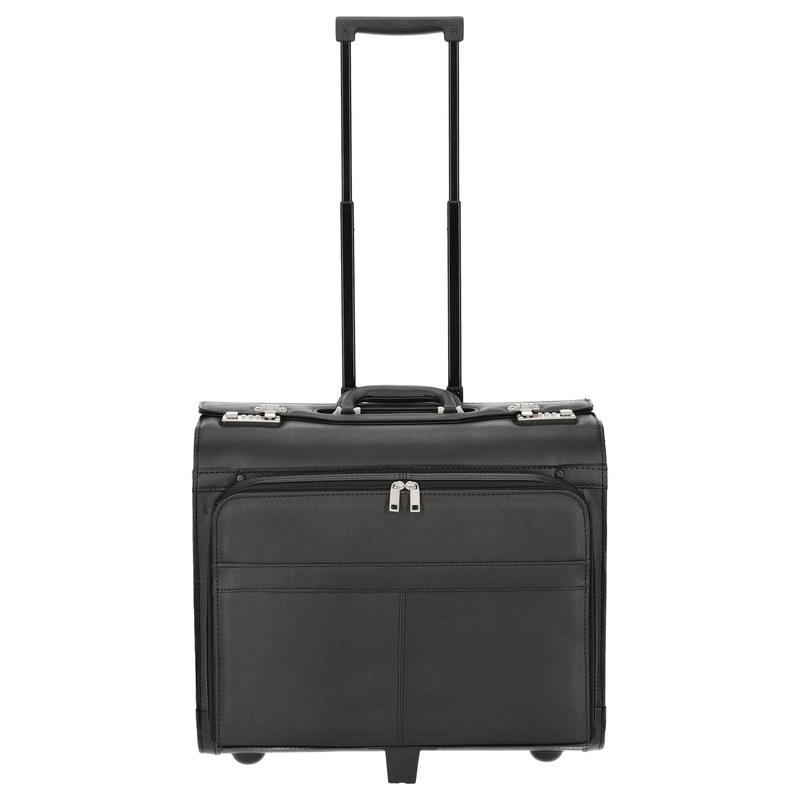Alassio 2-Rollen-Pilotenkoffer San Remo 45 cm 17'' (black)