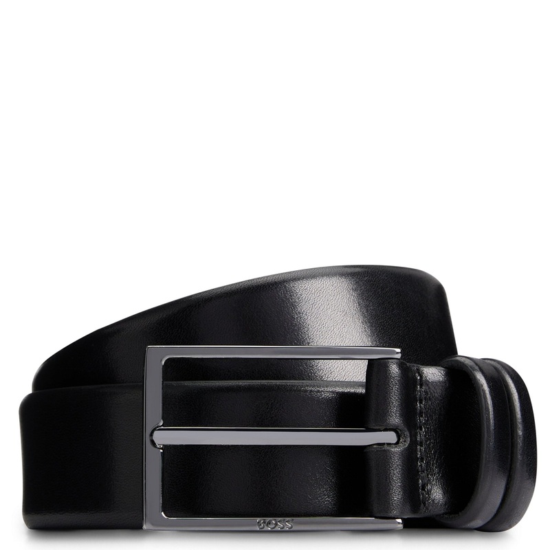 BOSS Carmello - Ledergrtel 3.5 cm (black, 105)