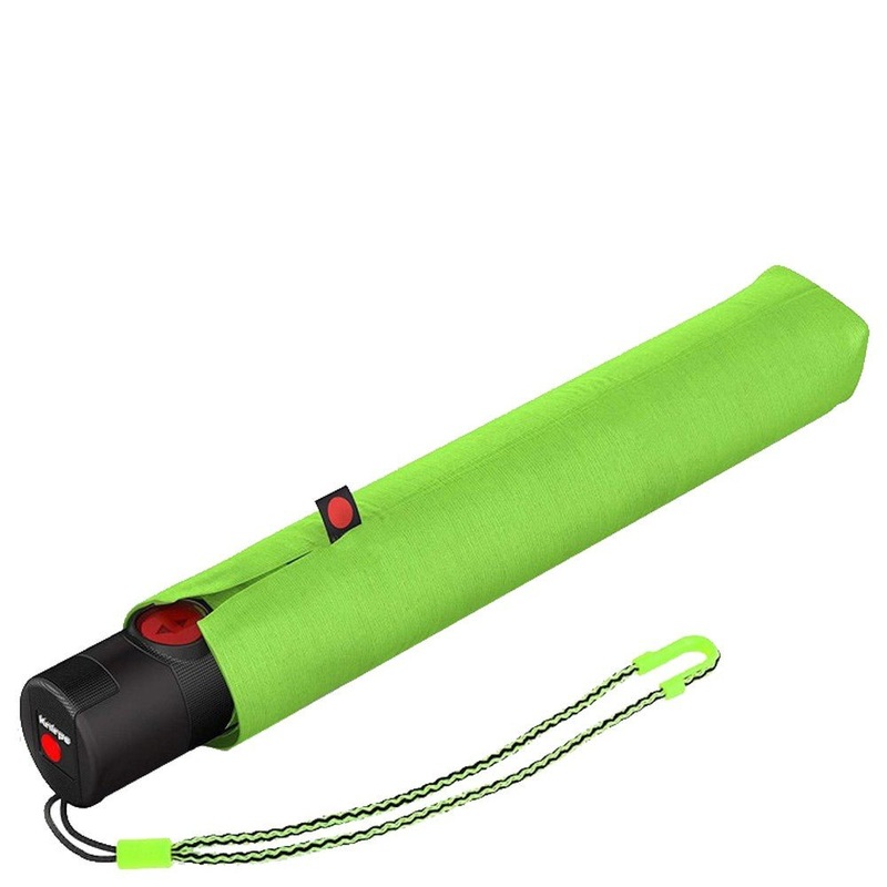 Knirps U.200 Ultra Light Duomatic - Taschenschirm Regenschirm (neon green)