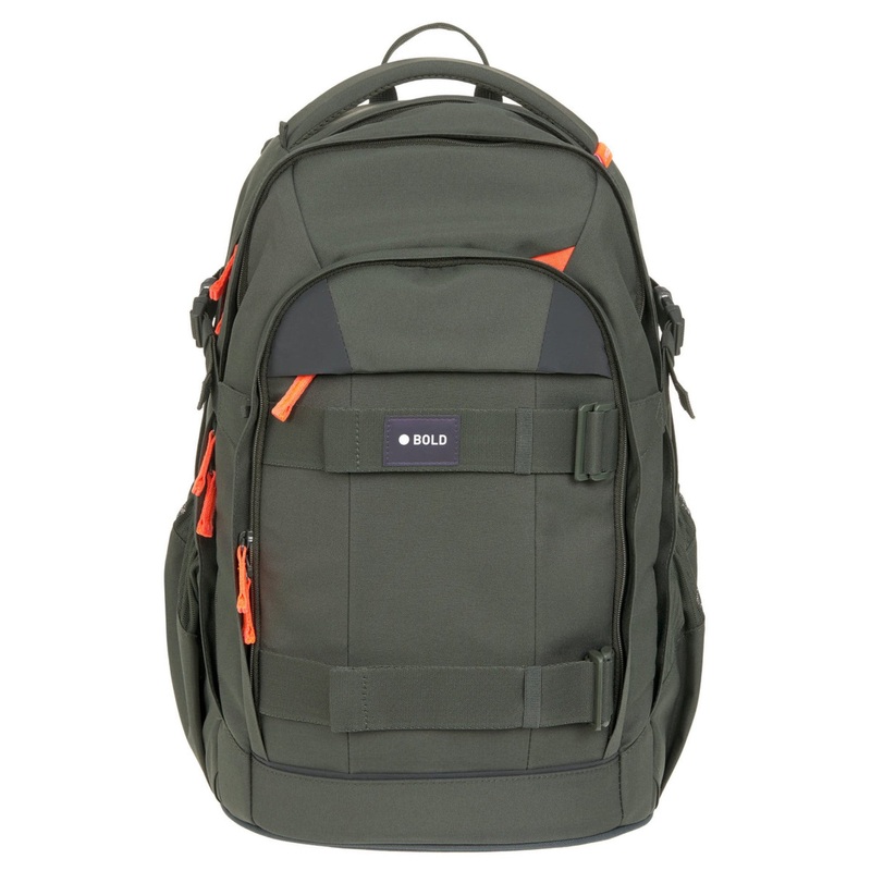 Lssig Bold Origin - Schulrucksack 46.5 cm (Dark Olive)