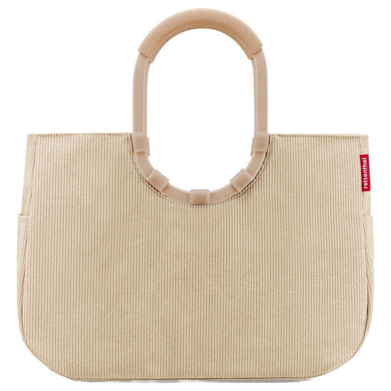 reisenthel shopping loopshopper L - Einkaufstasche mit Bgel 46 cm (cord sand)