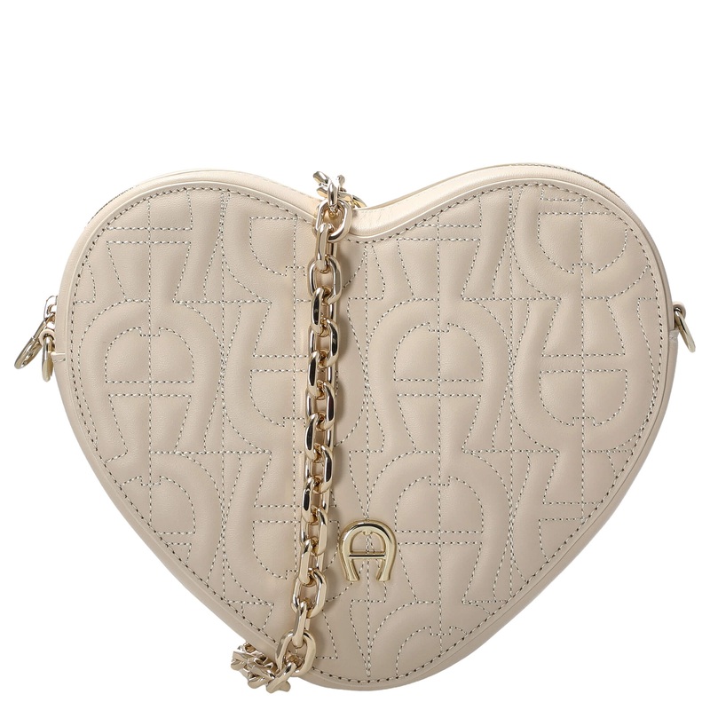 Aigner Fashion - Schultertasche 19 cm (macadamia white)