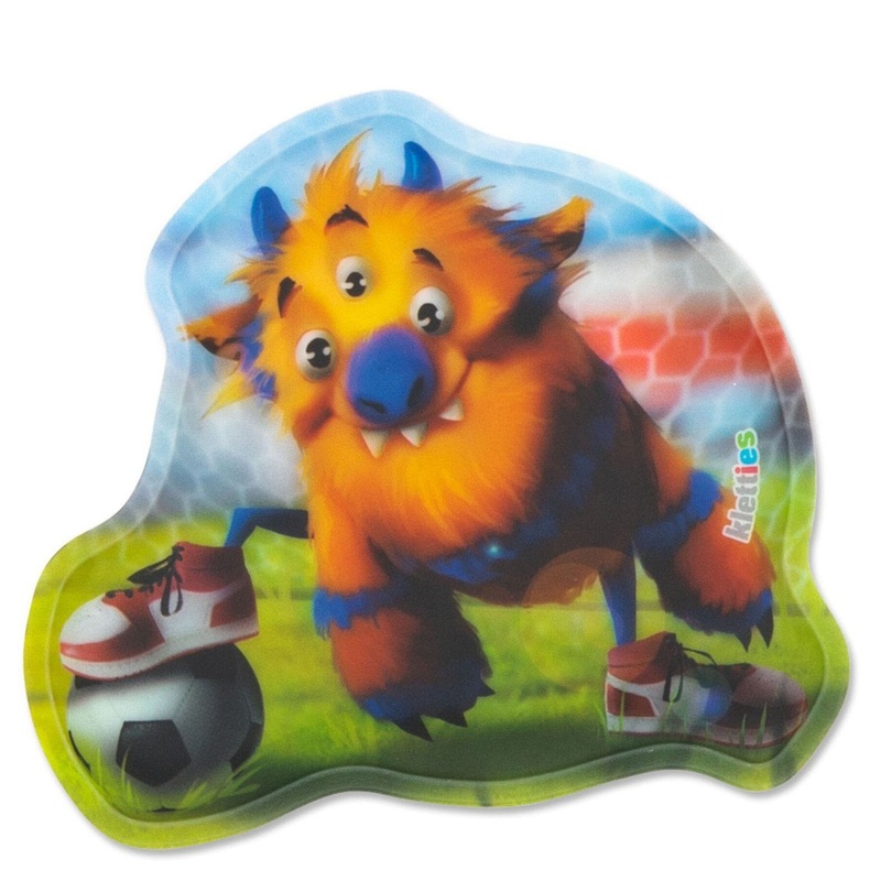 Ergobag Zubehr Klettie - Kontur (einzeln) (Monster Fuball)