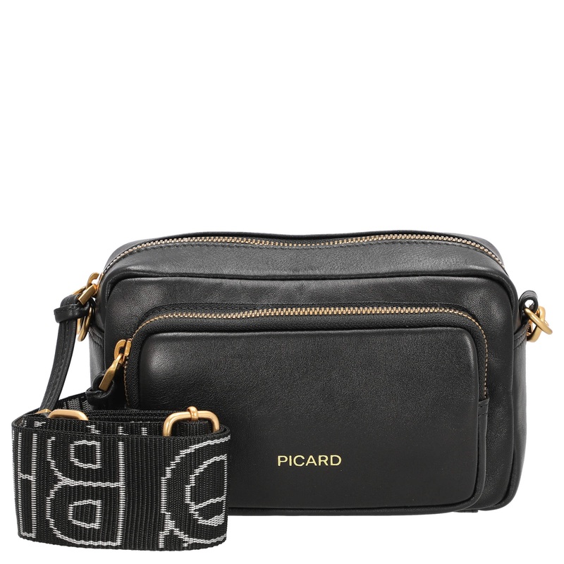 Picard Soulmate - Schultertasche 20 cm (schwarz)
