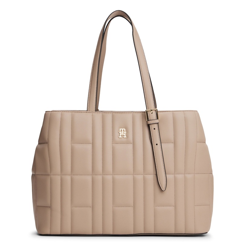 Tommy Hilfiger Feminine - Shopper 38 cm (coastal taupe)