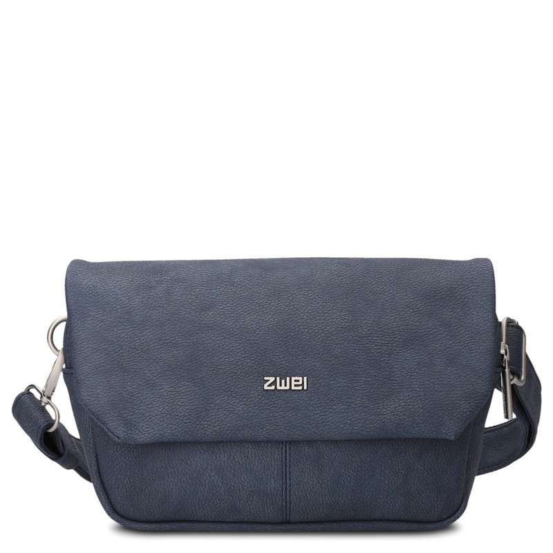 zwei Mademoiselle MH40 - Umhngetasche 25 cm (nubuk-blue)