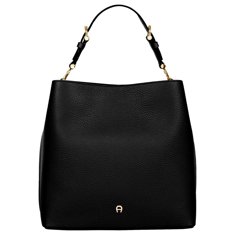 Aigner Delia - Umhngetasche M 27 cm (black)
