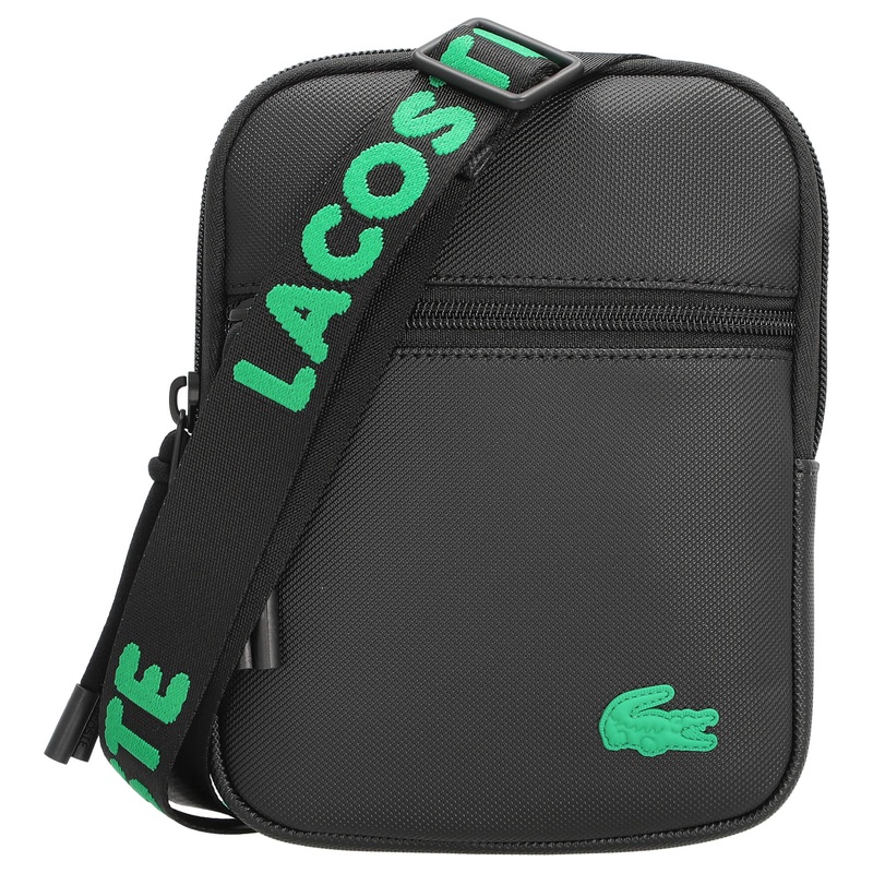 Lacoste CST - Umhngetasche 21 cm (jacquard webbing noir)