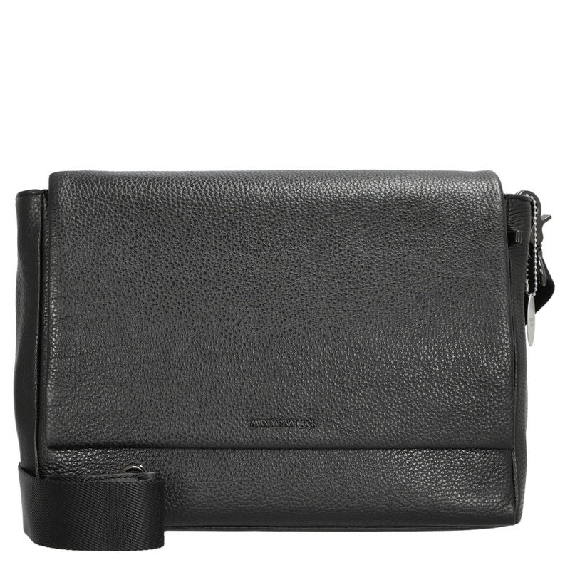 Mandarina Duck Mellow Leather - Umhngetasche 30 cm (black)