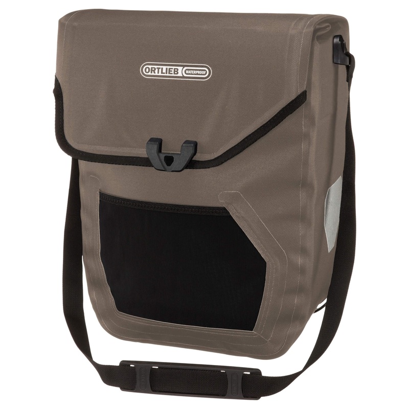 Ortlieb Pedal-Mate 16 - Hinterradtasche 13" QL2.1 38 cm (dark sand)