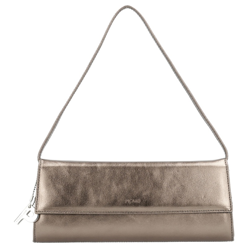 Picard Auguri - Clutch 26 cm Rindsleder (altsilber)