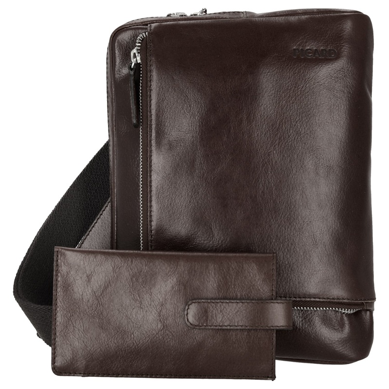 Picard Buddy - Umhngetasche 27 cm Bffelleder (cafe)