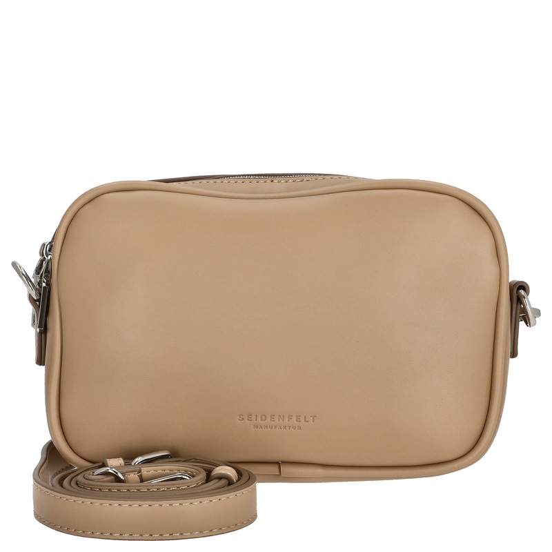 Seidenfelt Hede Box Crossbody - Umhngetasche 21 cm (almond)
