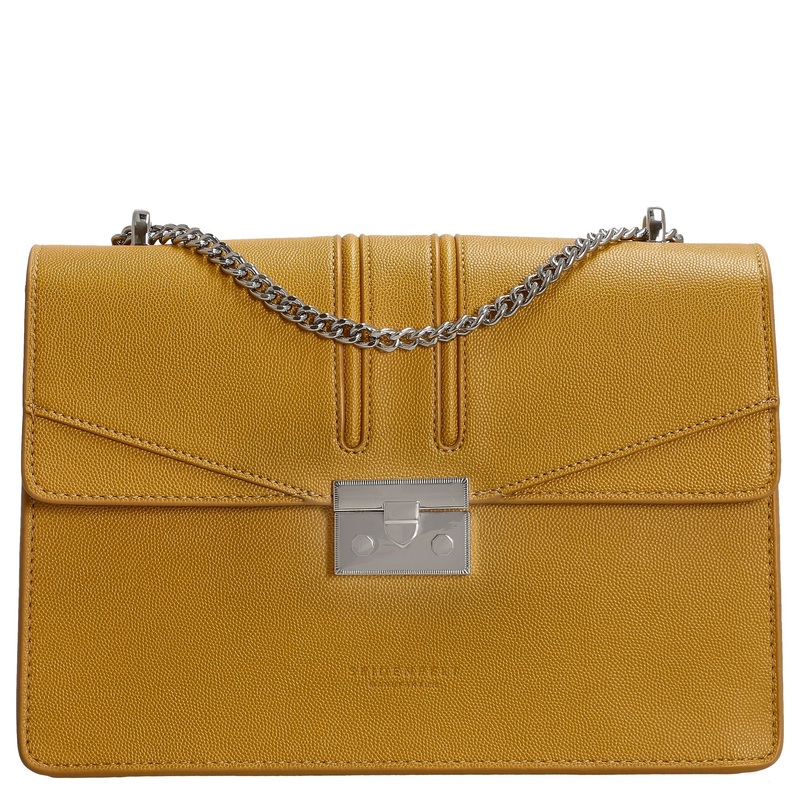 Seidenfelt Roros Big - Schultertasche 28 cm (mustard)