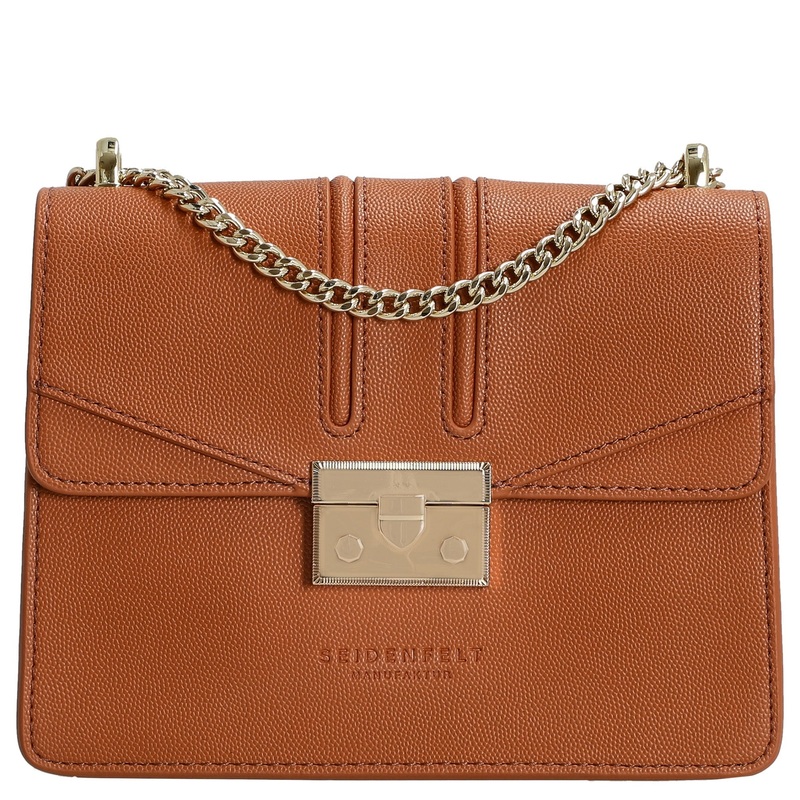 Seidenfelt Roros - Schultertasche 21 cm (caramel)
