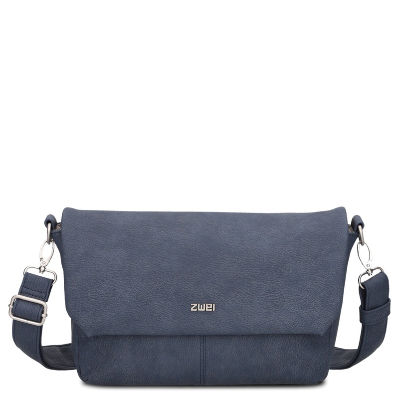 zwei Mademoiselle M60 - Umhngetasche 33 cm (nubuk-blue)