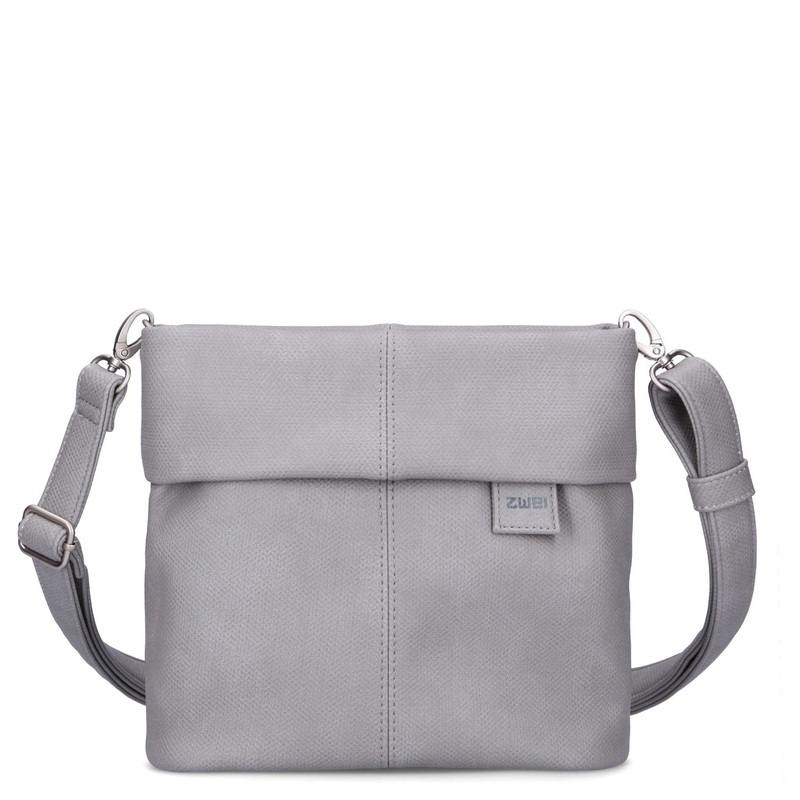 zwei Mademoiselle M8 - Schultertasche 25 cm (canvas-grey)